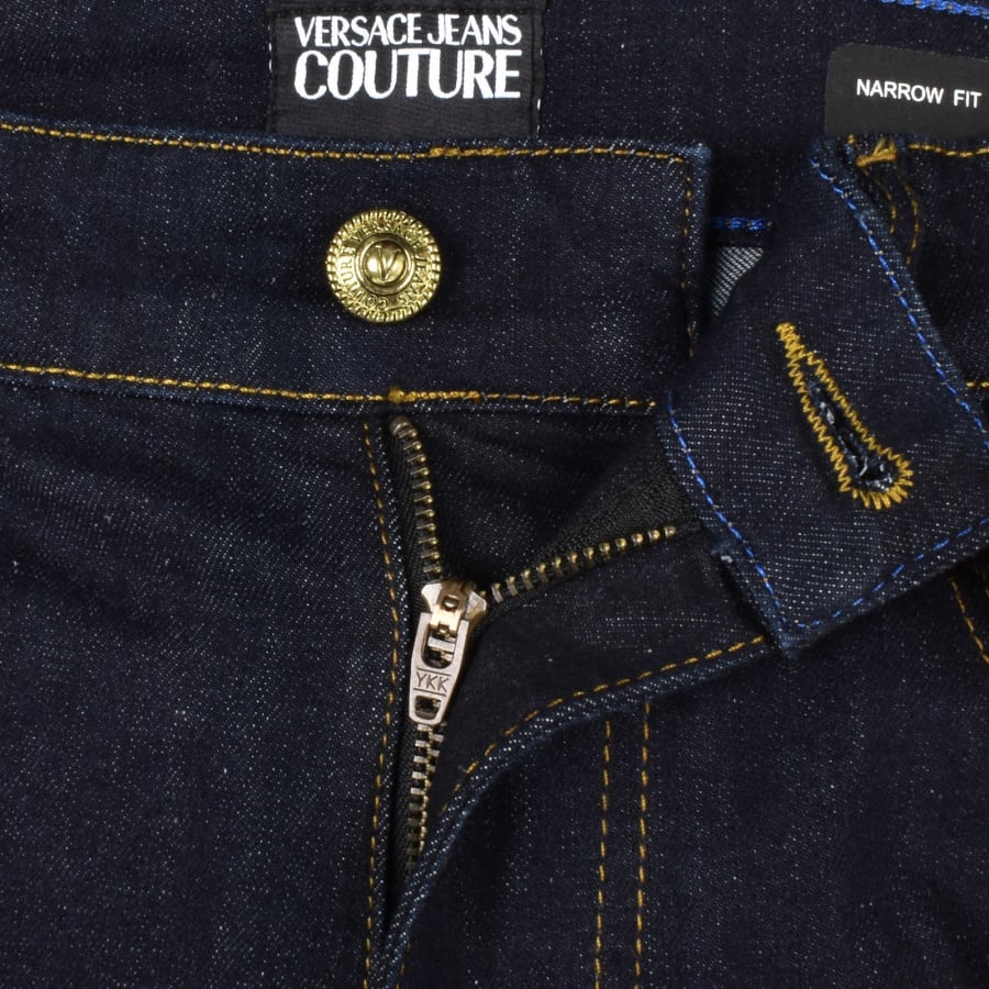 ★お求めやすく価格改定★ Wash Dark Derby Slim Couture Jeans Versace Jeans Mainline | ヴェルサーチ
